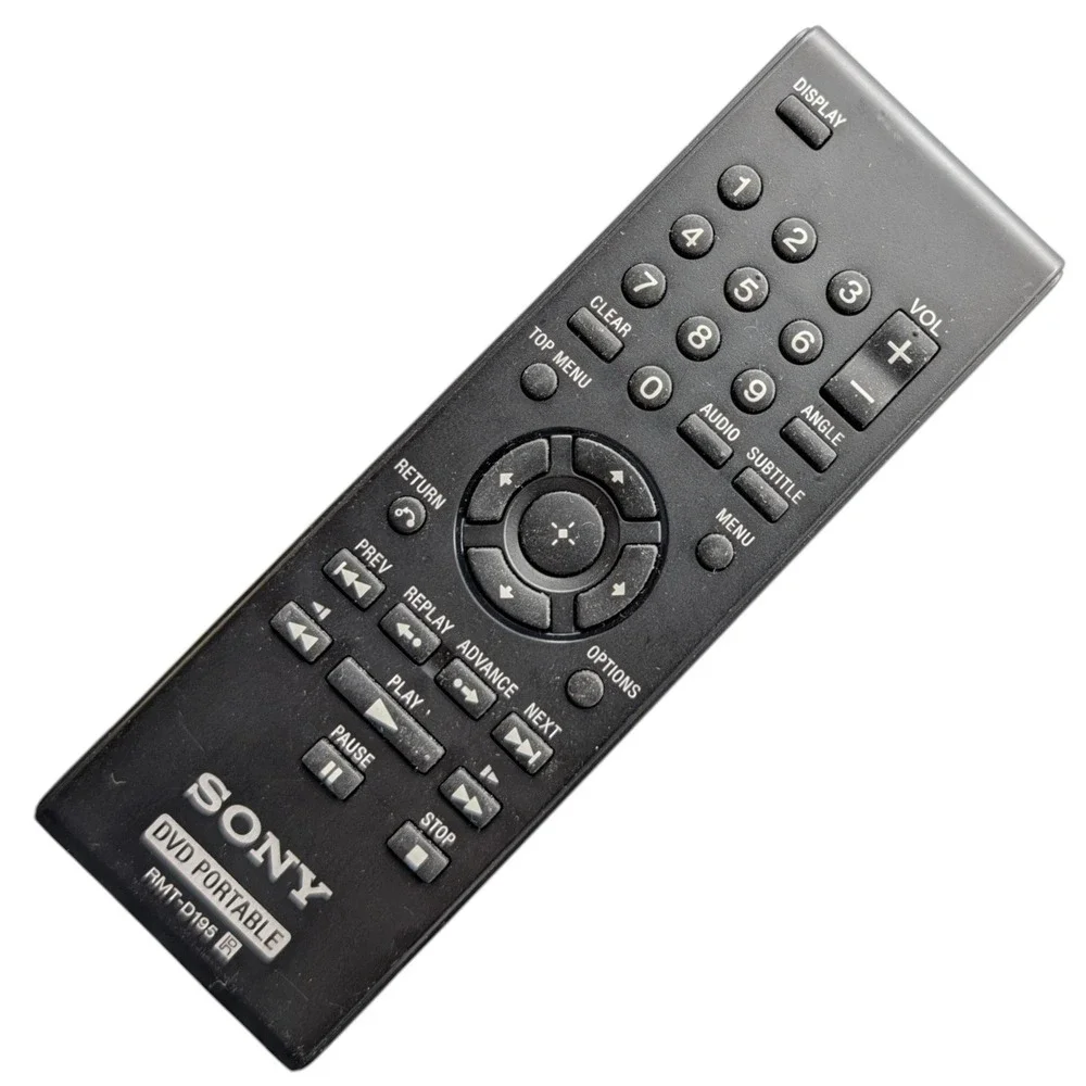 Sony Remote Control RMT-D195 Portable DVD Player Controller Tested Genuine OEM